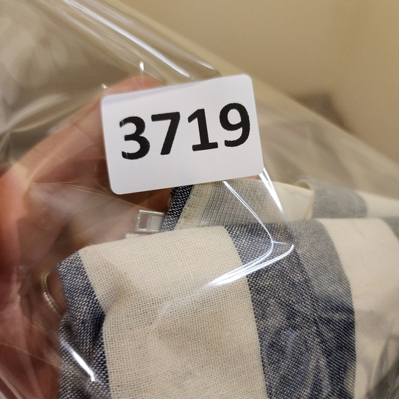 One ❤️ Clothing  Los Angeles Stripes 100% Cotton  Mini dress Size M - Picture 11 of 11